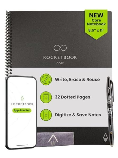 Rocketbook Core Reusable Smart Notebook