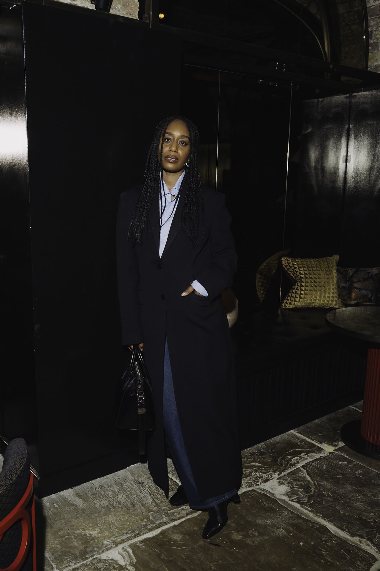 An image from Who What Wear UK's 10 year anniversary party, hosted at Kiyori Bar at Aki London on February 19, 2026 in London, England