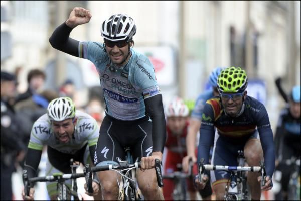 Tom Boonen (Omega Pharma-QuickStep) used his team to good effect