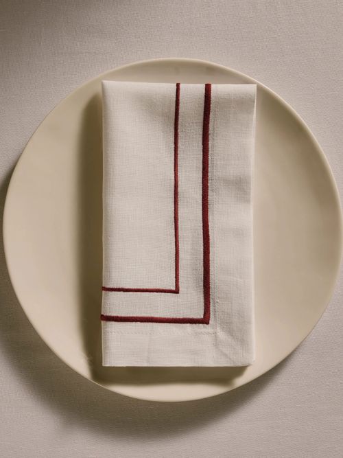 Symons Double Row Cord Napkins &ndash; Set of 4 