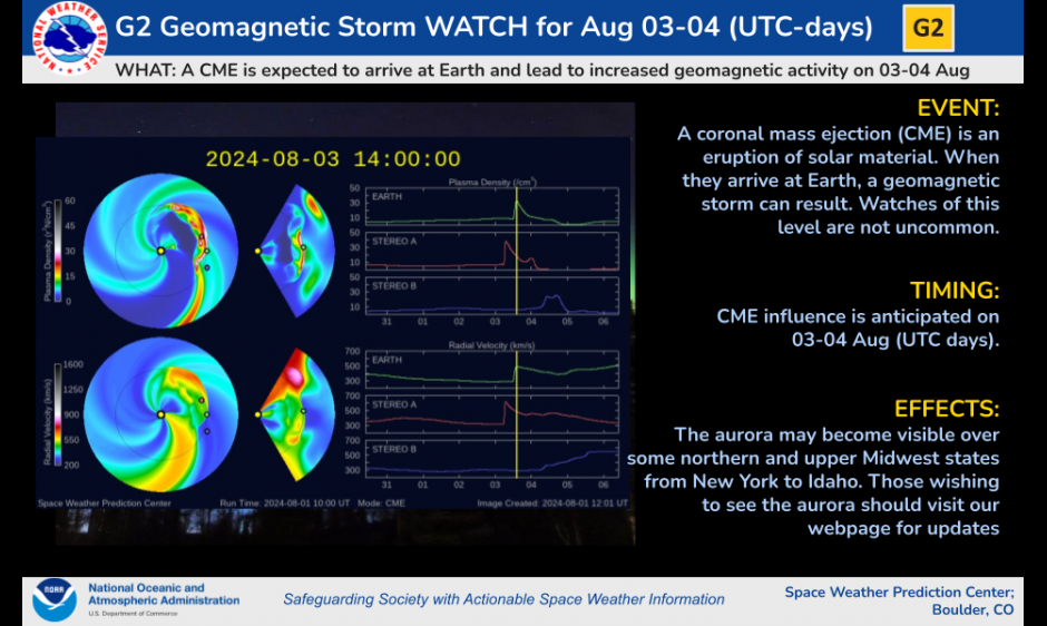 Aurora alert Moderate storm could bring…