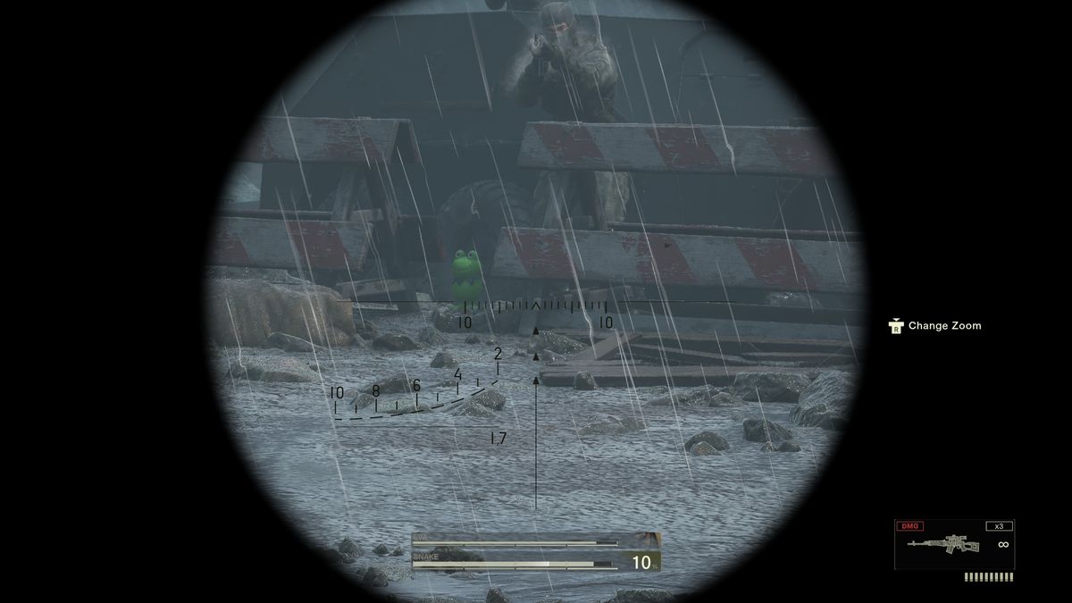 Metal Gear Solid Delta: Snake Eater Kerotan locations - Barrier