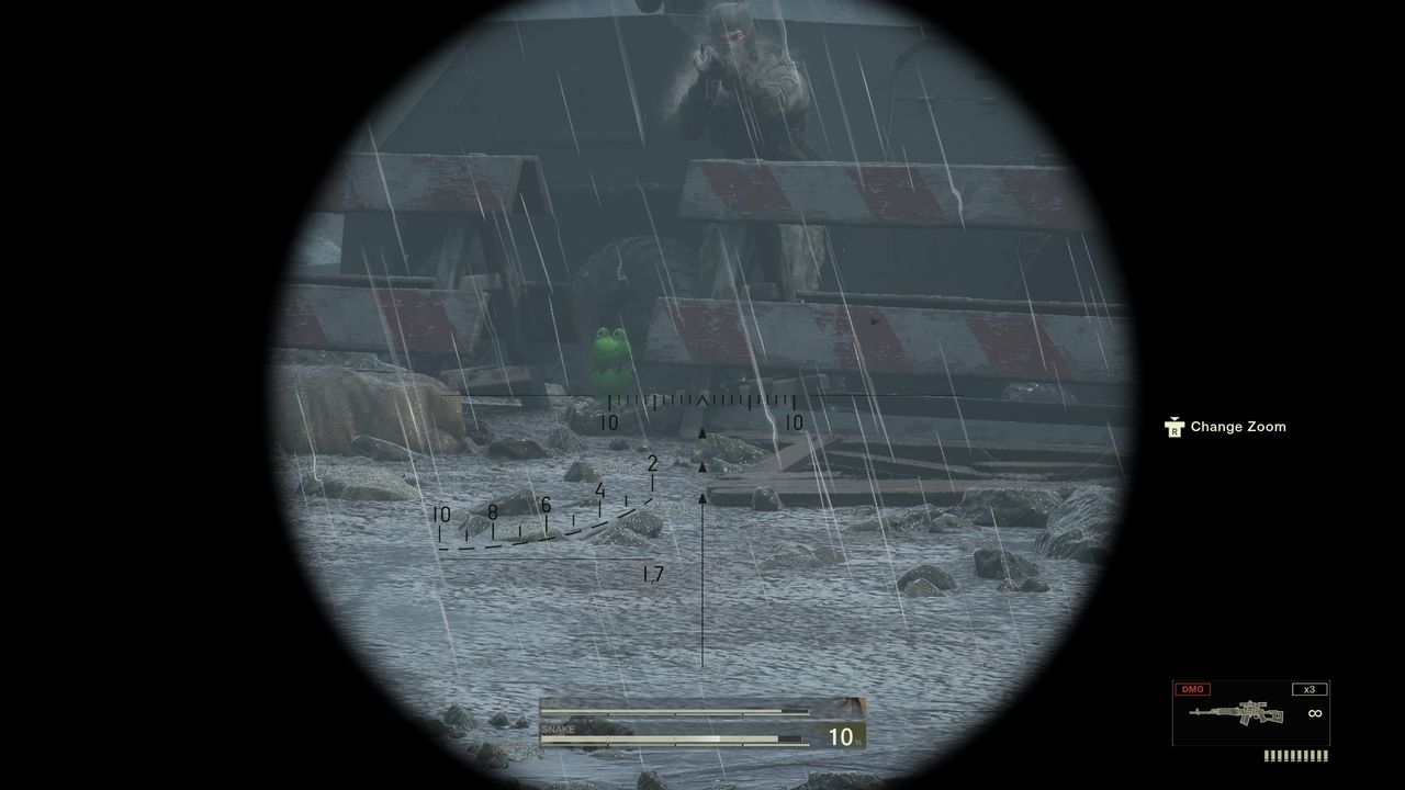 Metal Gear Solid Delta: Snake Eater Kerotan locations - Barrier