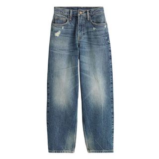 High Rise Tapered Jeans