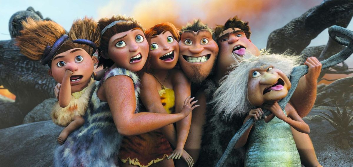 The Croods family portrait.