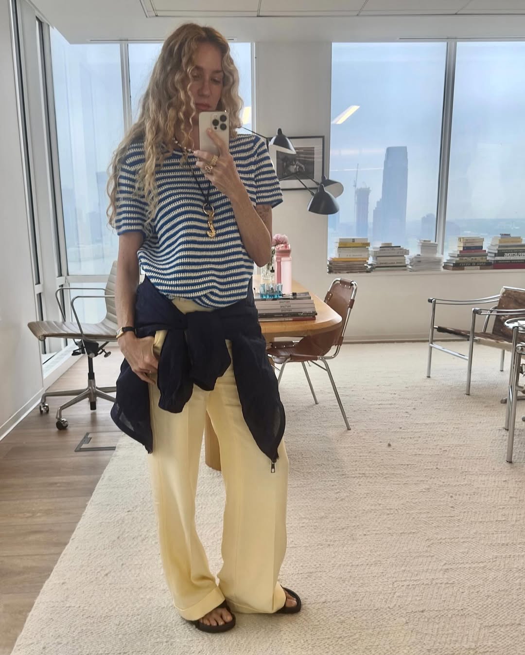 Olympia Gayot wearing a summer outfit.