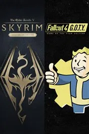 Skyrim AE + Fallout 4 GOTY Bundle | $79.99 $31.99 at Microsoft