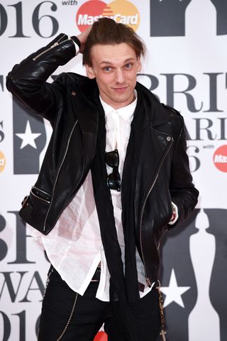 Jamie Campbell-Bower At The Brit Award 2016