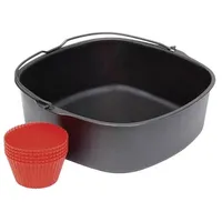 Philips Airfryer baktillbeh&ouml;r &amp; muffinsformar | 263:- 229:- hos Amazon
Spara 34 kronor: