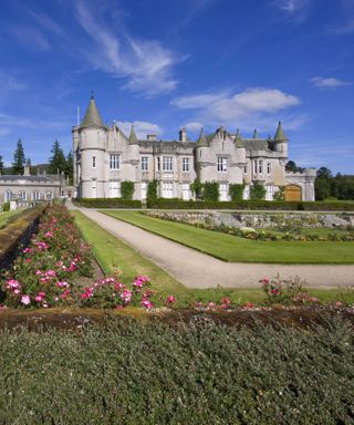 Prince Philip's garden legacy, grass in Balmoral Castle gardens