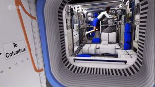 The interior of the International Space Station is revealed in a new virtual tour created by the European Space Agency.