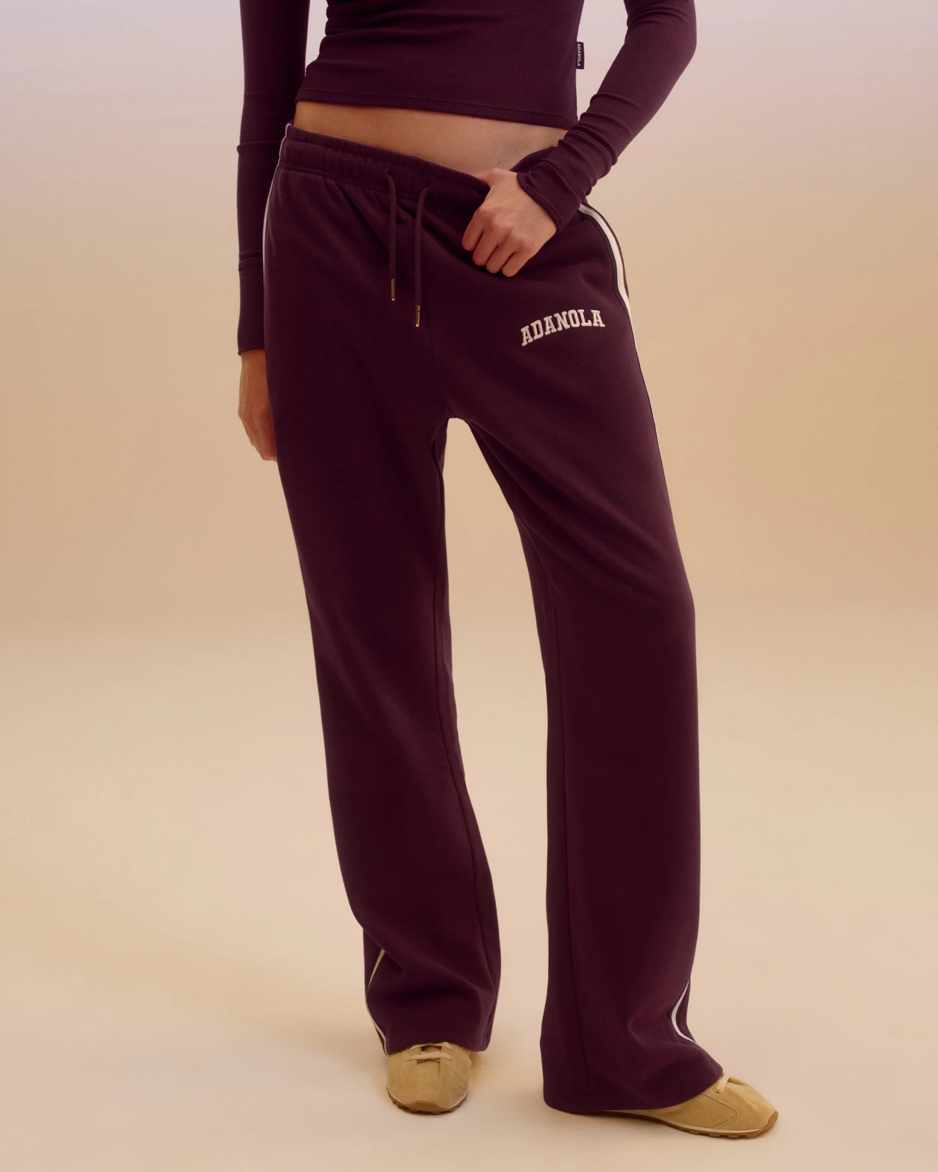 Varsity Loose Fit Straight Leg Sweatpants