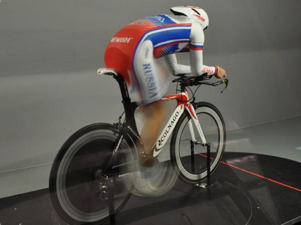 Team Type 1's Alexey Shmidt is a whir of motion in the A2 Wind Tunnel