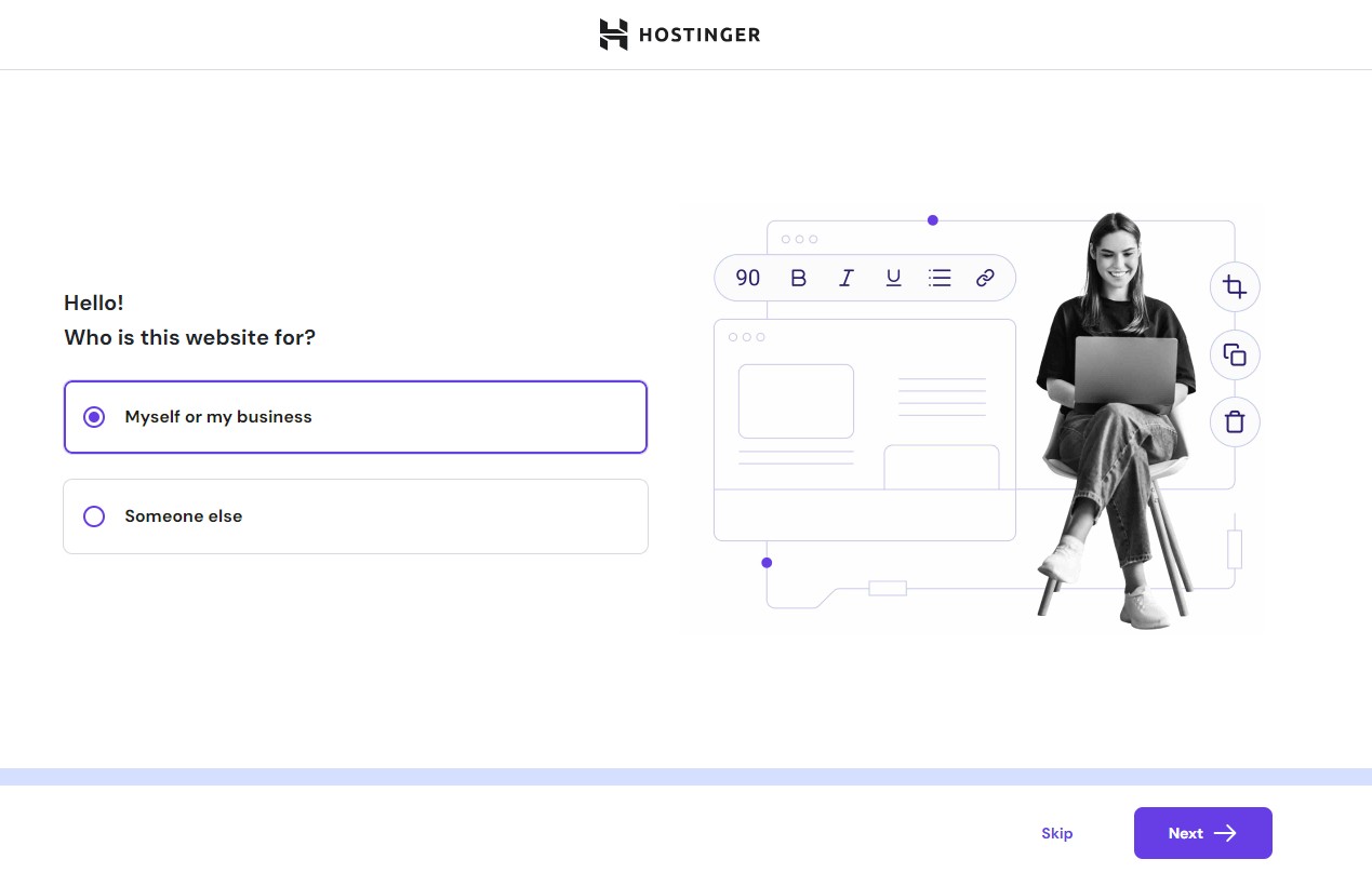 Hostinger set up questions