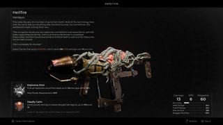 The Hellfire flamethrower in Remnant 2