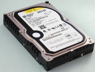 Raptor #2: WD740, released in 2004 with a 74GB capacity.