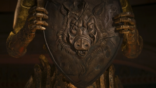 Ares Shield in Percy Jackson Episode 5