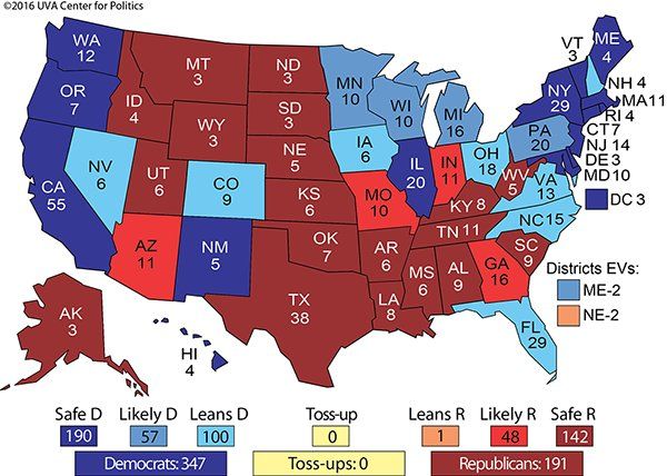 This electoral map isn&amp;#039;t good for Donald Trump