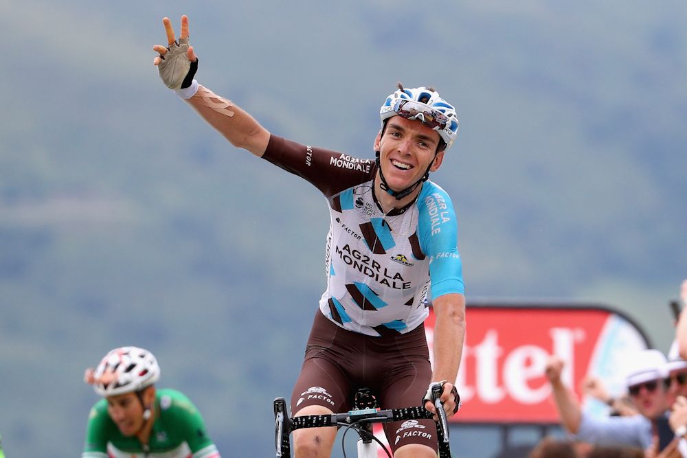 Romain Bardet wins stage 12 at the Tour de France