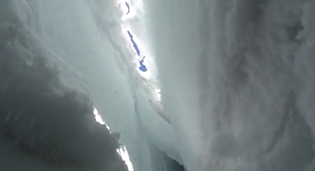 Professor trapped in Himalayan crevasse records his epic escape