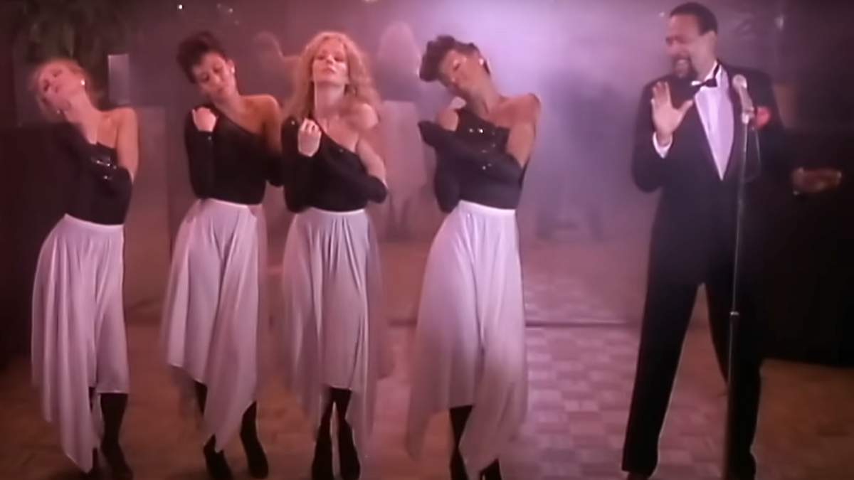 marvin gaye and dancers in his sexual healing music video