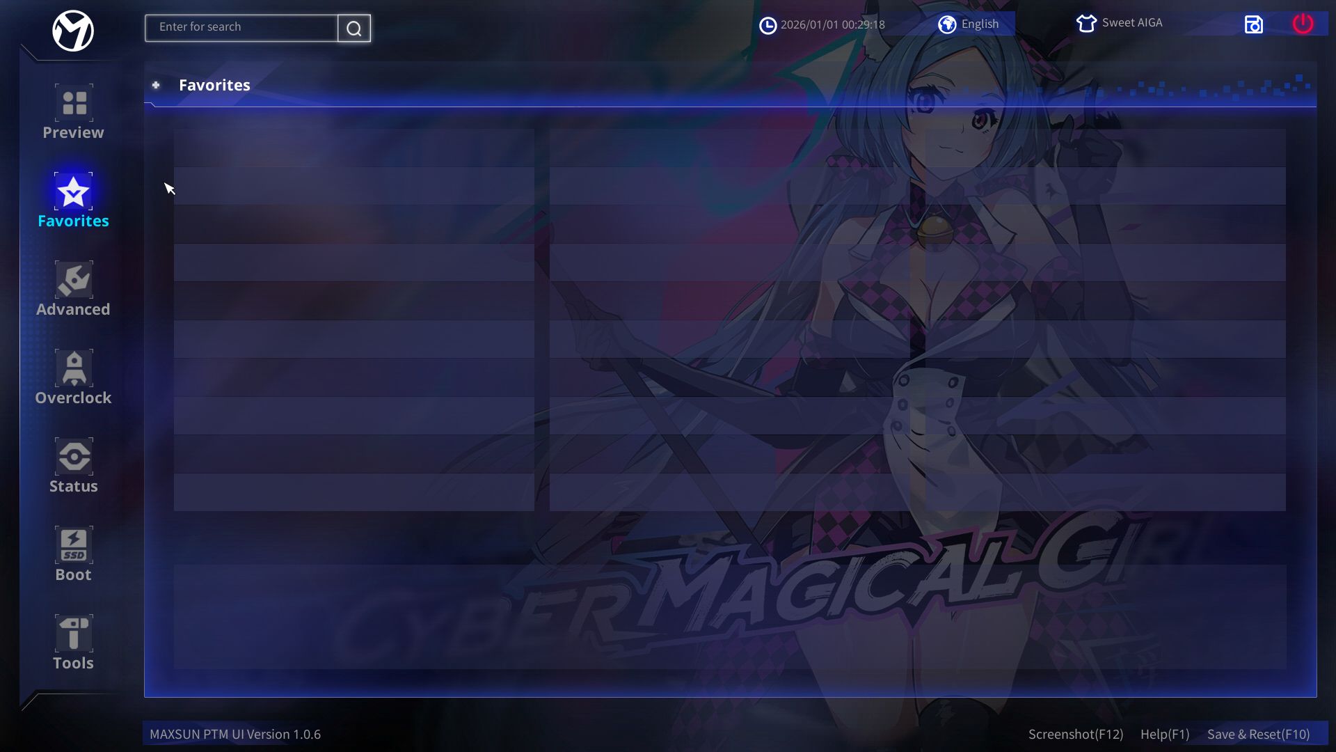 Maxsun Terminator B850M Pro II - BIOS