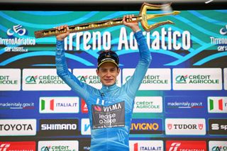 Tirreno-Adriatico trident trophy: The history and reasons behind the unique metre-tall trident