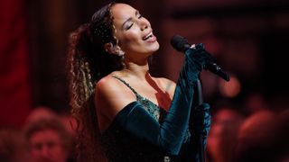 Leona Lewis performing at Royal Carols: Together At Christmas