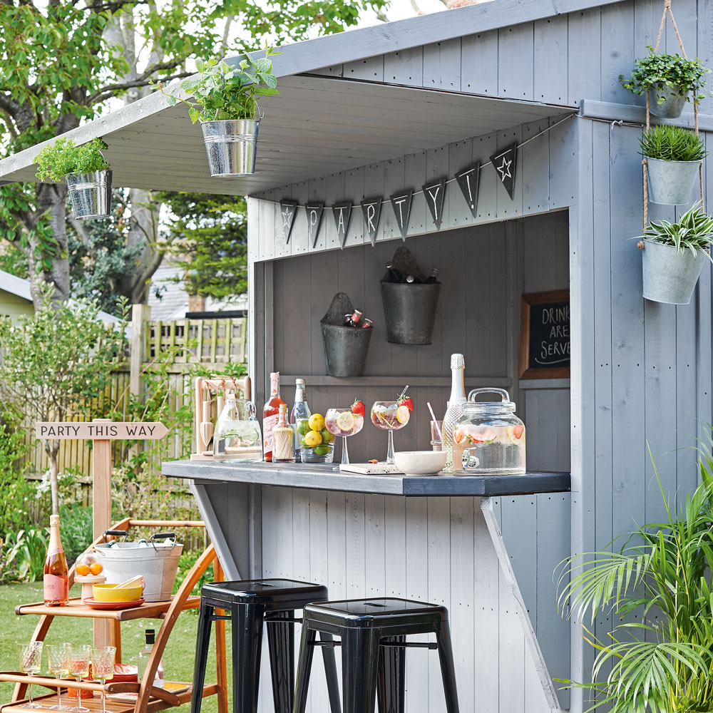 18 Garden bar ideas to bring the party to your outdoor space ...