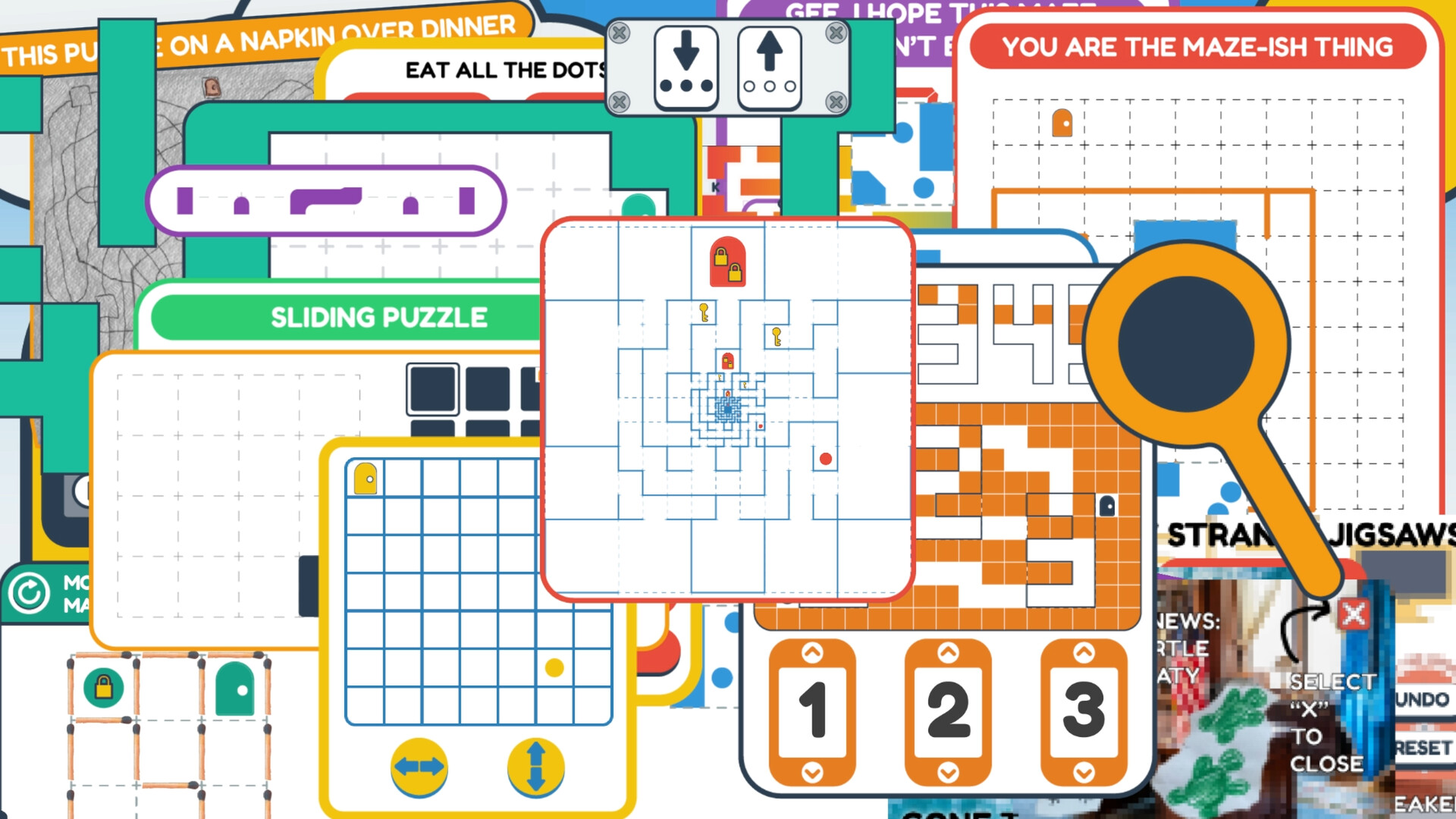 20 mazes that are small