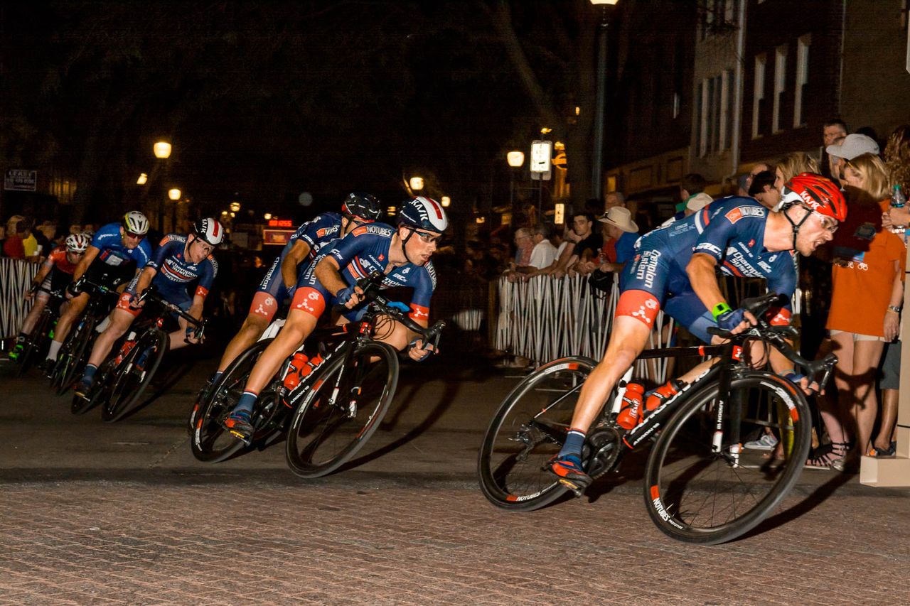 Missing the break, Champion Systems tried in vain to make the capture