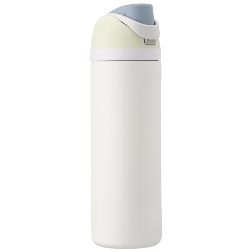 Owala Freesip Insulated Stainless Steel Water Bottle, 710ml, Iced Breeze