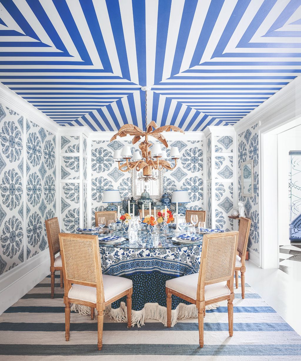 10 dining room wallpaper ideas – modern murals, quirky prints and