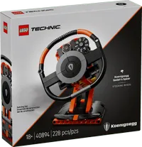 LEGO Koenigsegg Sadair's Spear Steering Wheel