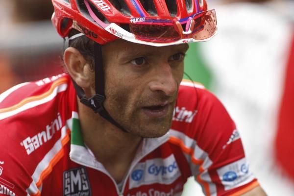 Michele Scarponi (Lampre-ISD) was disappointed at the finish.