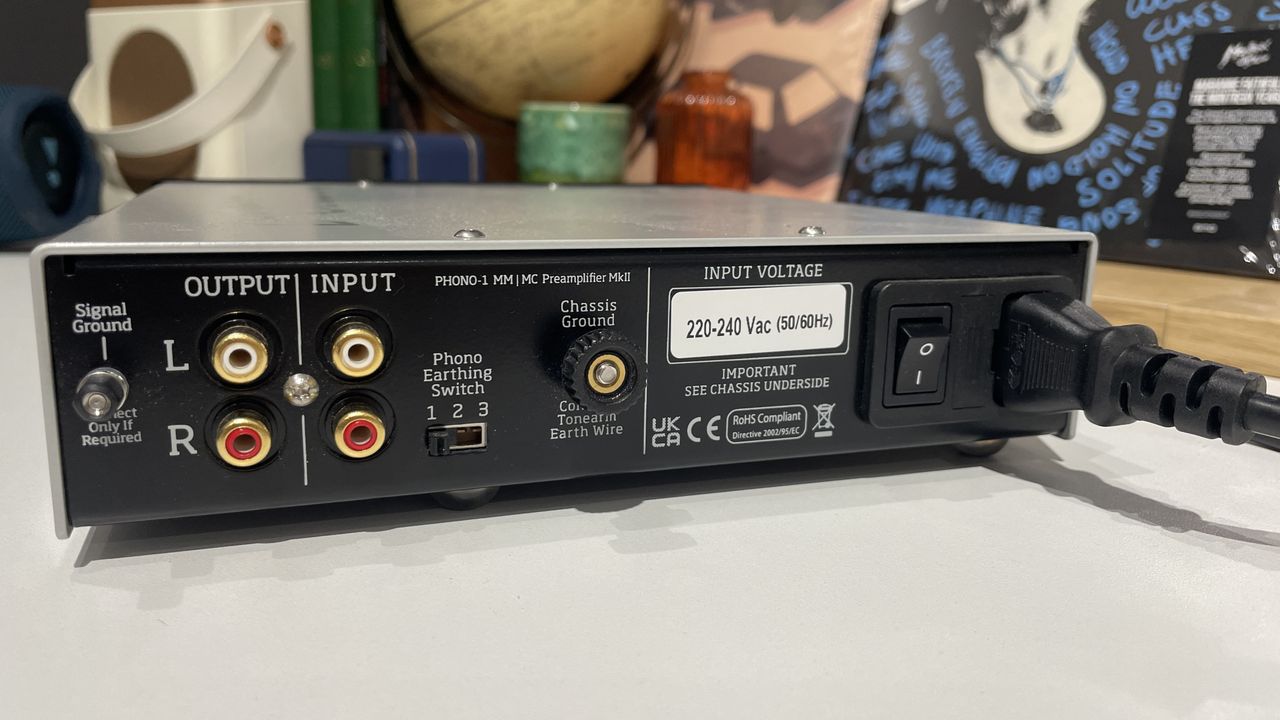 Vertere Phono-1 MkII L connections and adjustments