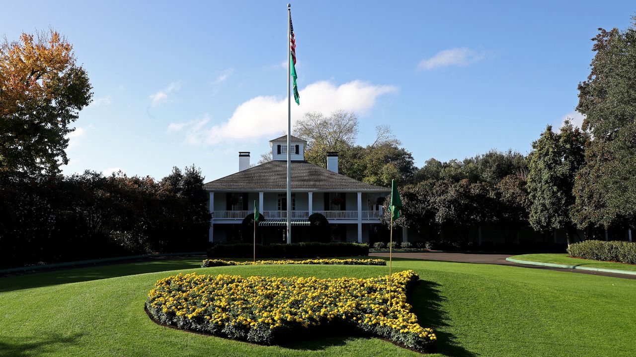 The Augusta National clubhouse