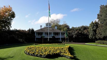 The Augusta National clubhouse