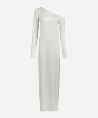 Silk Asymmetric Dress