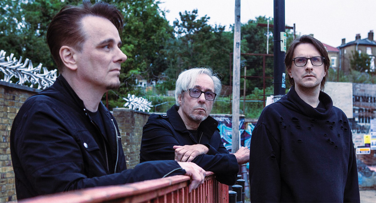 Gavin Harrison, Richard Barbieri and Steven Wilson of Porcupine Tree