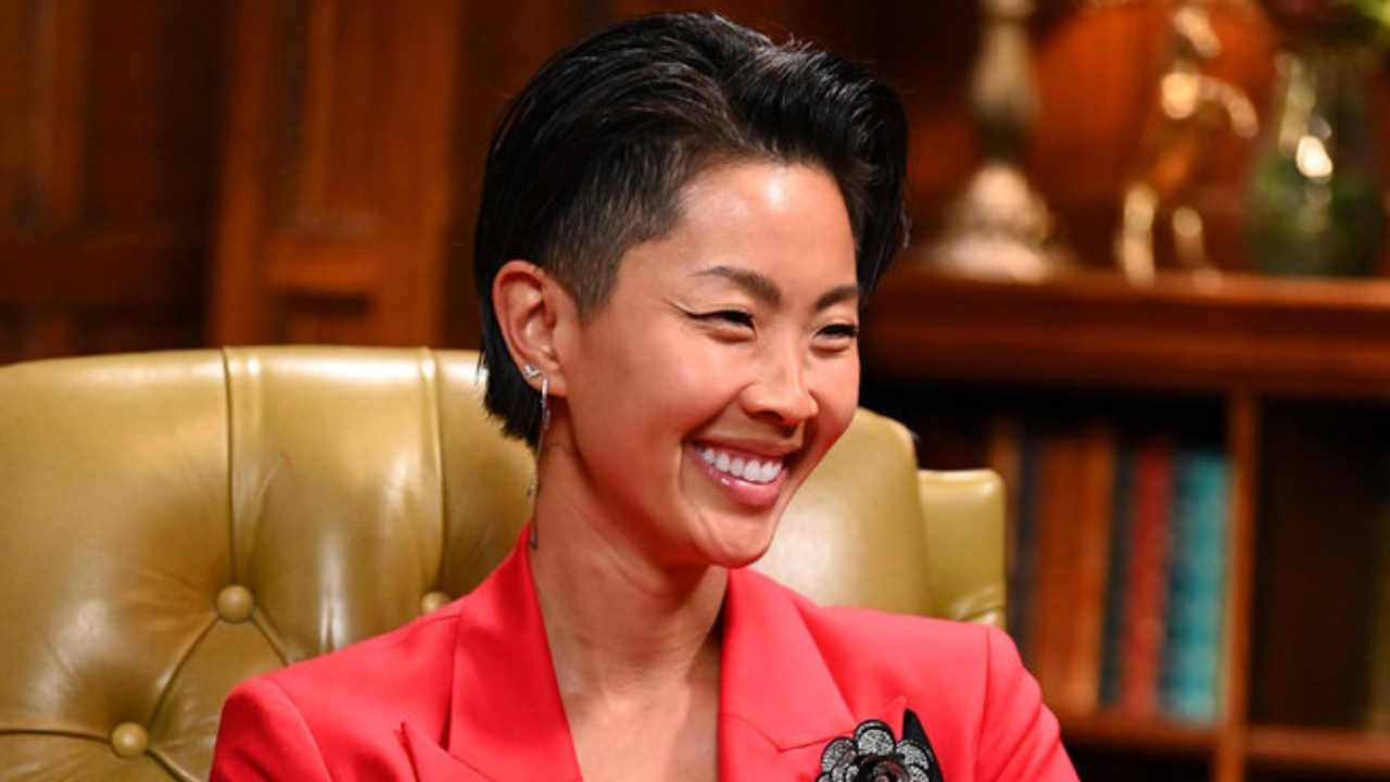 Kristen Kish is shown on The Traitors Season 4.