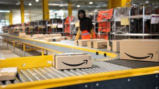 Amazon warehouse logistics