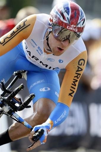 Bradley Wiggins (Garmin-Slipstream) stopped the clock in fourth place.