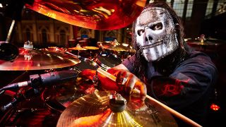 A picture of Slipknot drummer Jay Weinberg