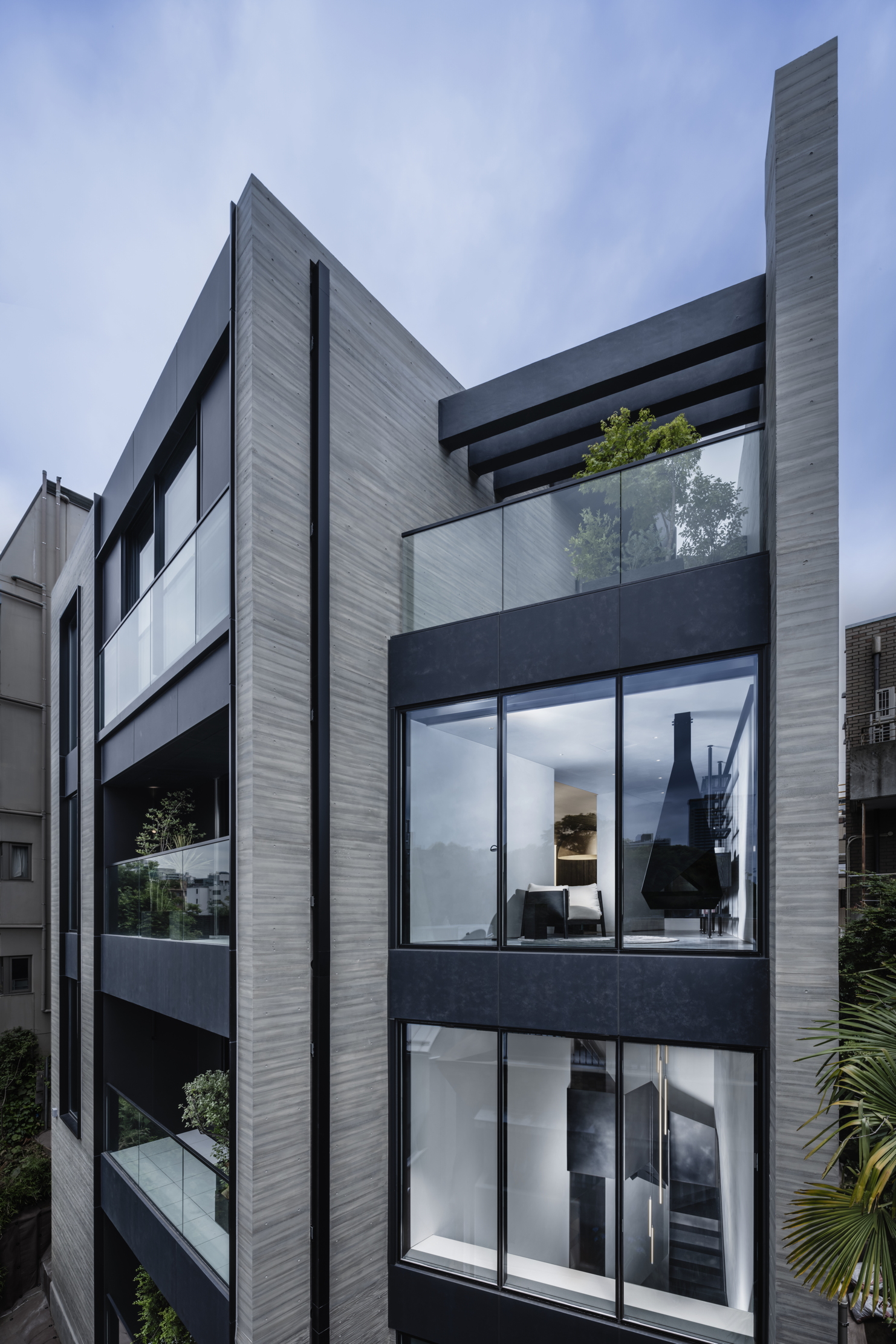 Images of the home in Tokyo designed by Aston Martin