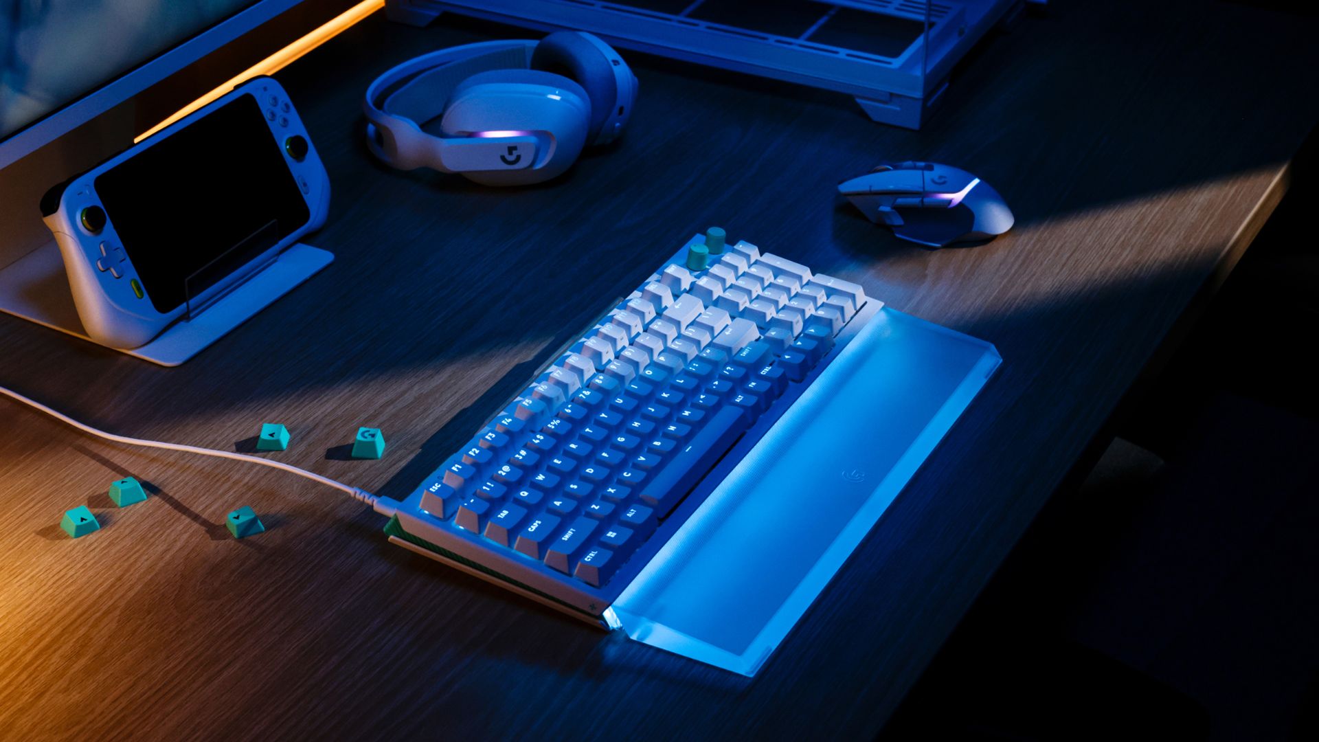 A Logitech G Keyboard