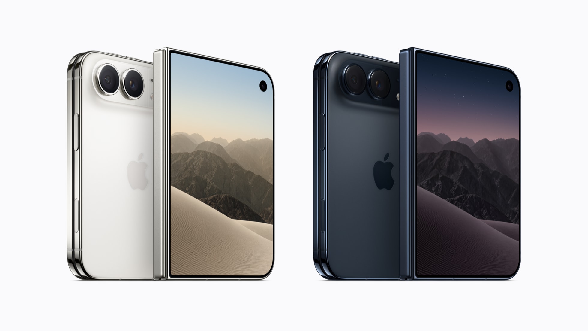 iPhone Duo folded with both sides