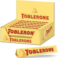 Toblerone Milk Chocolate 100g Pack of 20If one Toblerone just isn't enough then this pack of 20 bars is the perfect option. Featuring smooth Swiss milk chocolate and honey and almond nougat, there's a reason they're a classic chocolate choice.