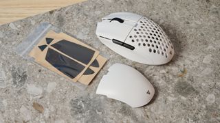 Photograph of the Fantech Aria XD7 wireless gaming mouse