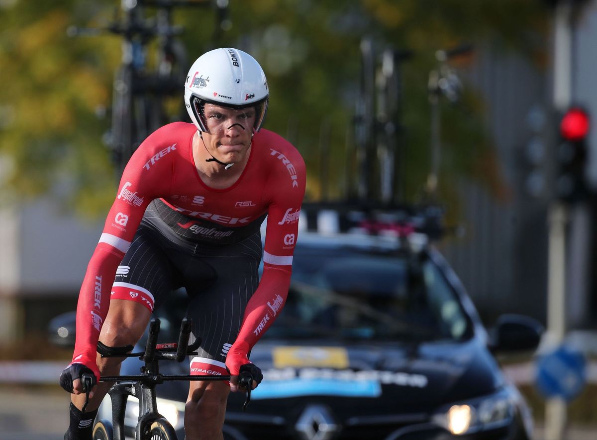 Jasper Stuyven (Trek-Segafredo) in the Tour of Denmark's stage 4 time trial